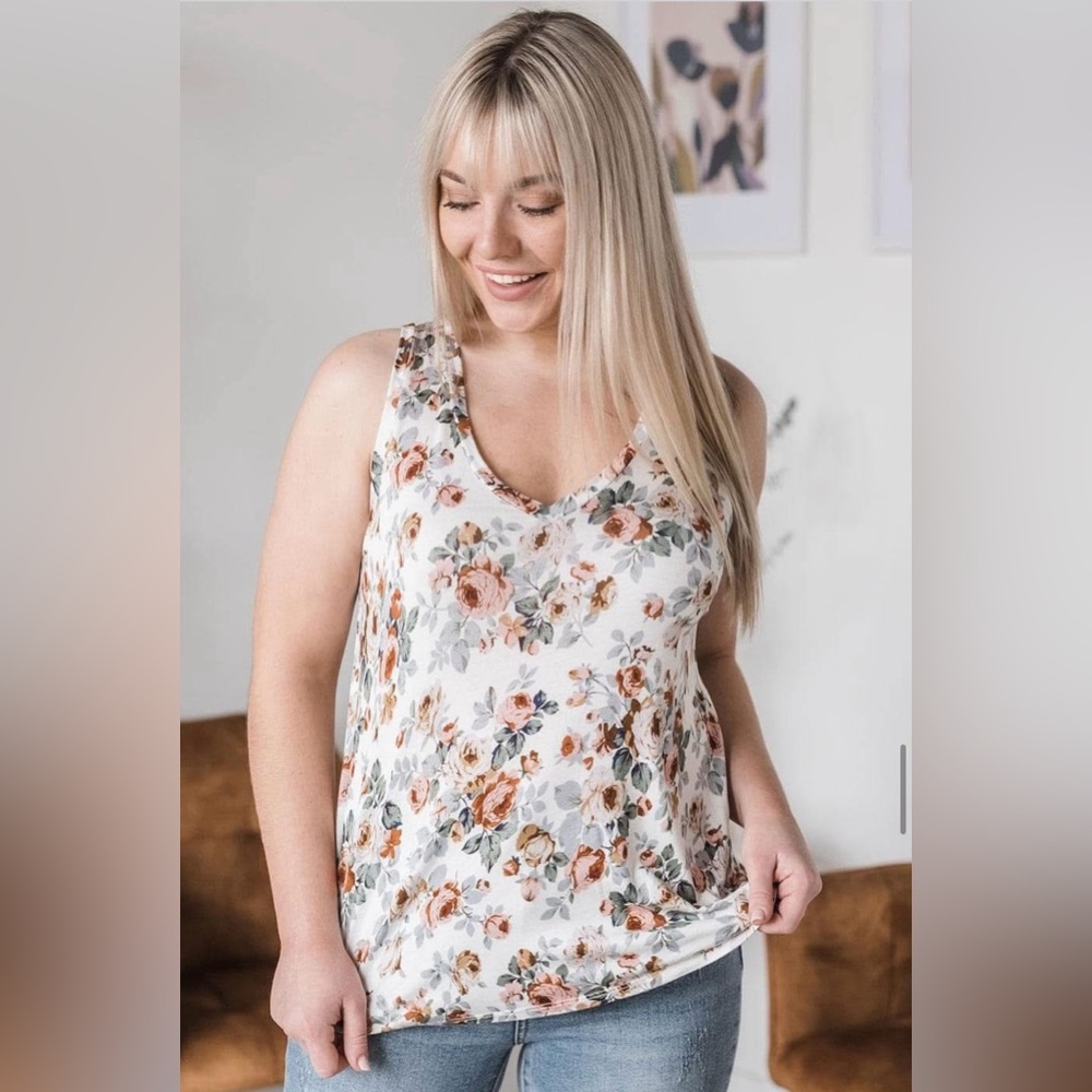 Floral Tank Top